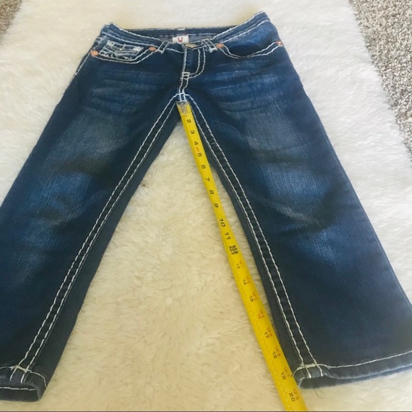 True Religion Joey Super T Cropped Jeans size 26 - Picture 11 of 12